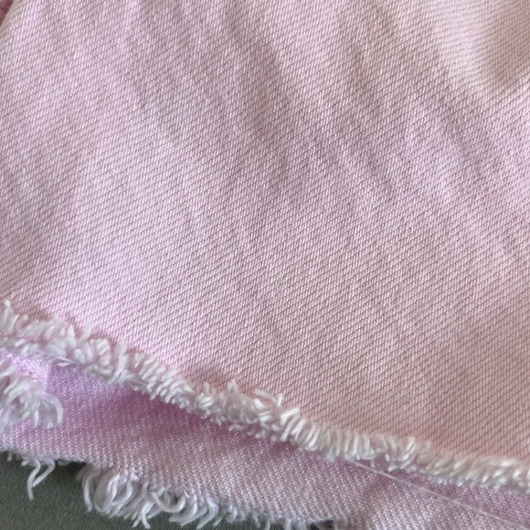 DENIM FORUM LIGHT PINK SHORTS - Picture 7 of 7